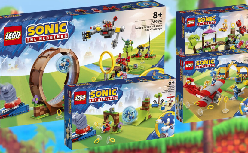 SONIC torna a farsi in mattoncini nei suoi nuovi set LEGO