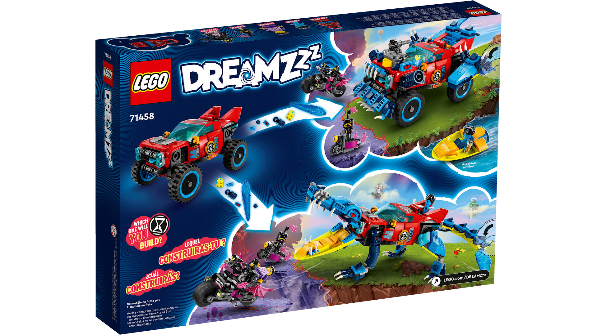 LEGO® DREAMZzz™ 71458 Auto-Coccodrillo